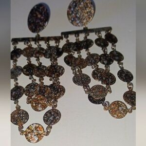 Vintage dangled fashion earrings